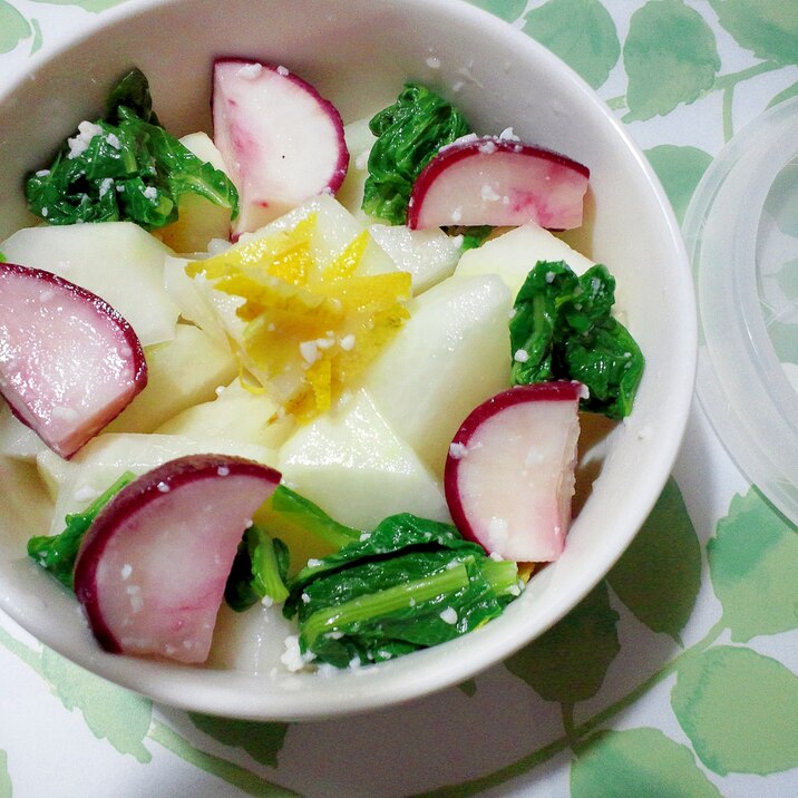 簡単 彩り綺麗な ラディッシュと大根のお漬物 レシピ 作り方 By 駄目だバブルス 楽天レシピ